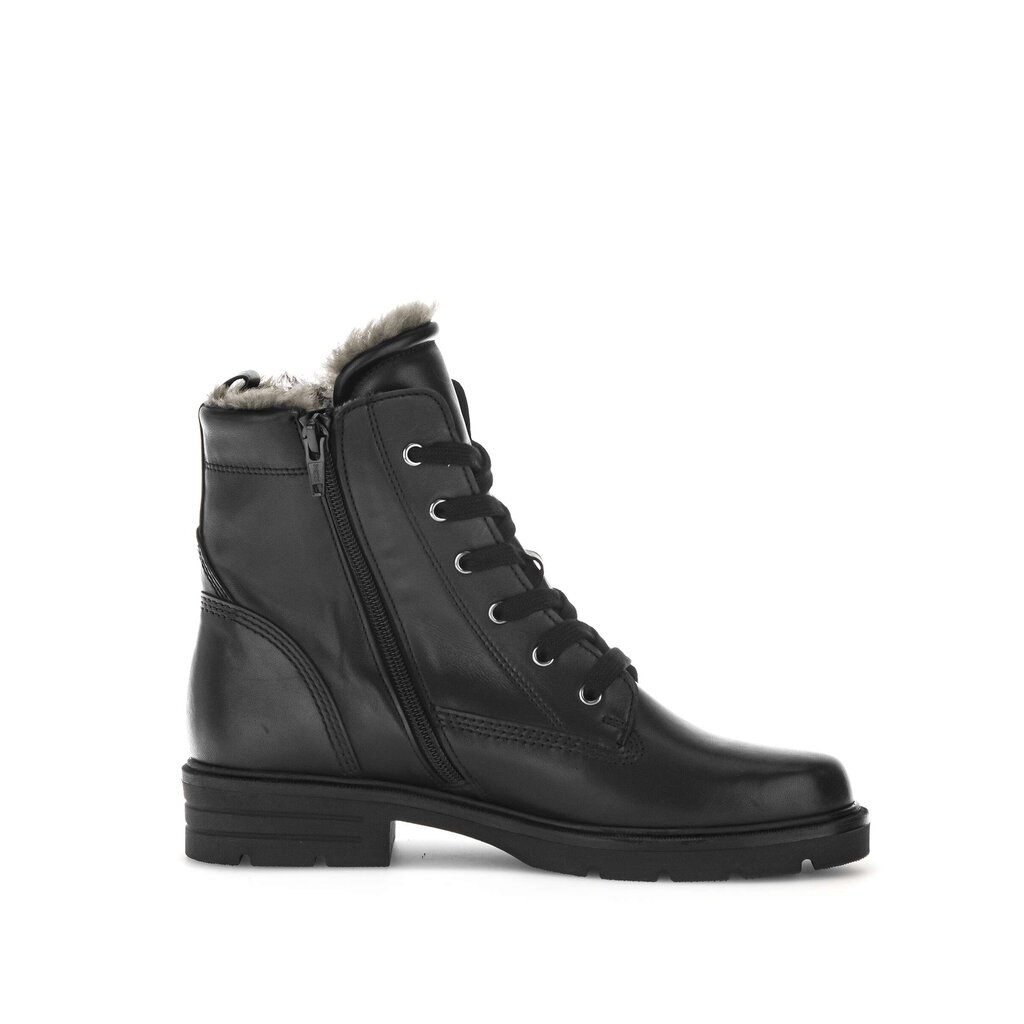 Gabor fashion Schnürstiefelette schwarz
