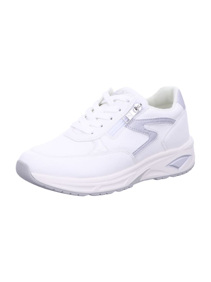 WALDLÄUFER Damen- Schnürschuhe CHARLOTTE STRETCH SPARKLE in Weiß günstig kaufen