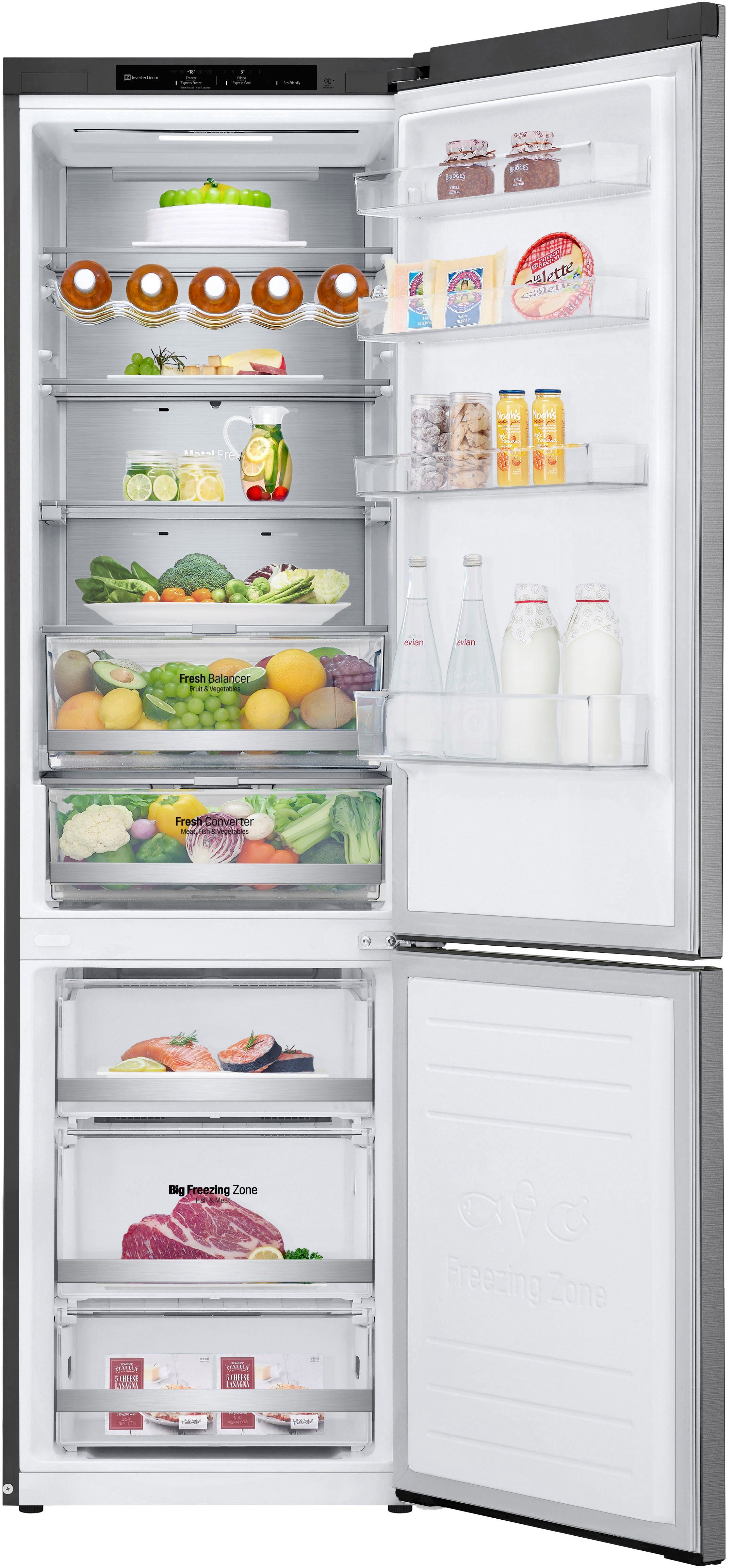 LG Kühl-/Gefrierkombination GBB72PZECN1, 203 cm hoch, 59,5 cm breit