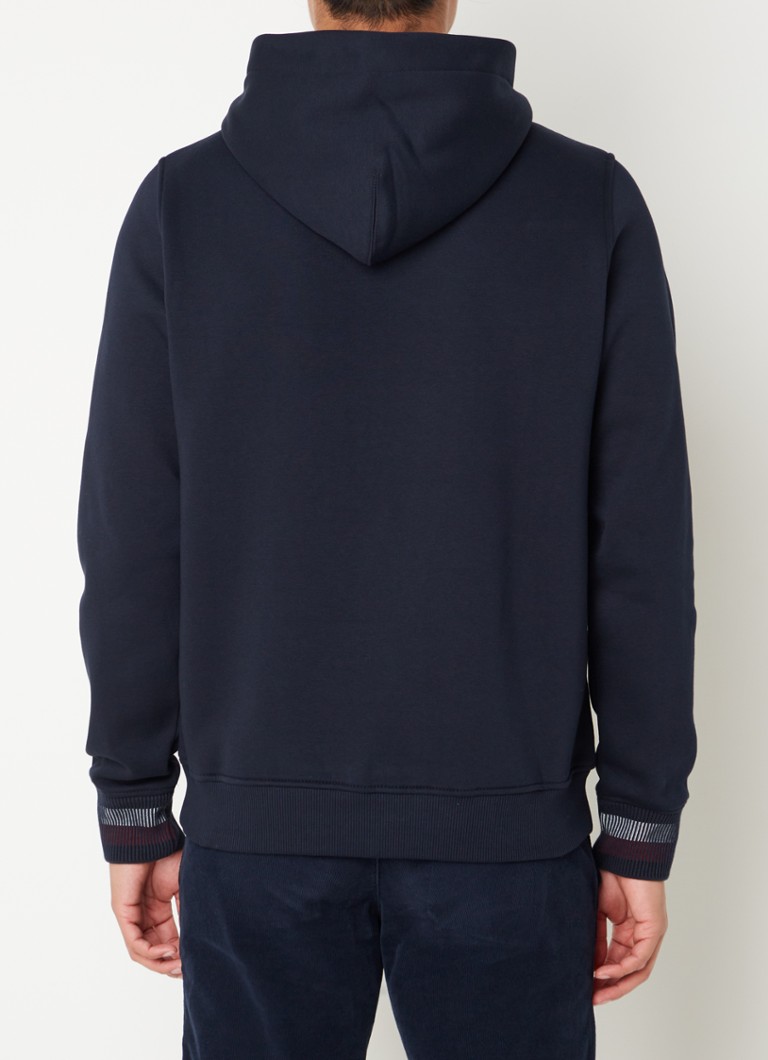 Tommy Hilfiger Hoodie with logo embroidery and kangaroo pocket
