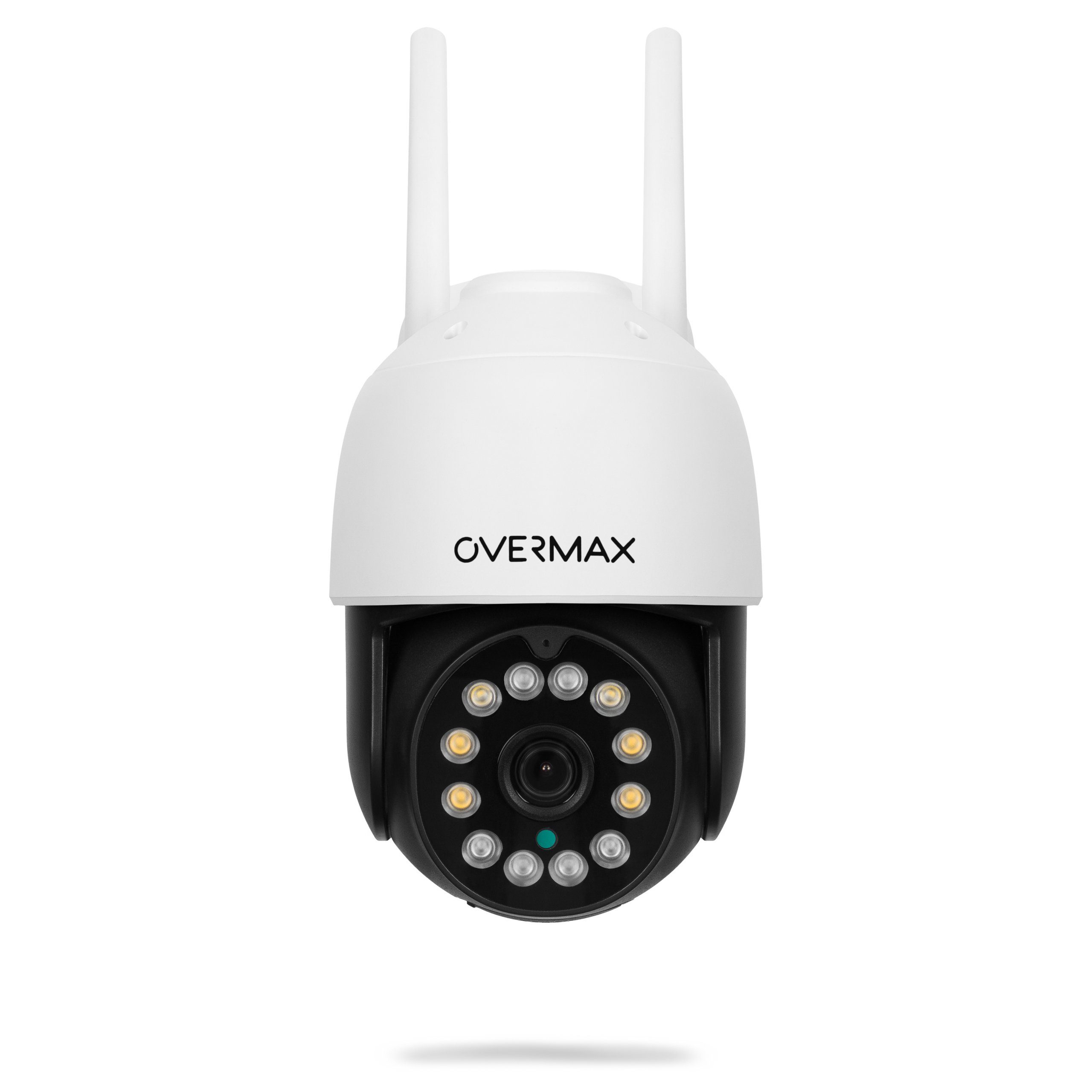 Overmax CAMSPOT 4.95 Überwachungskamera (Aussenbereich, Innenbereich, Set, Smart Wi-Fi PTZ-Kamera, Netzkabel mit Adapter, Montagesatz, 2560 x 1440 QHD/2.5K Video, Beste Multifunktionskamera)