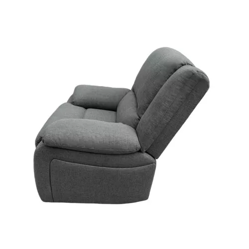 Happy Home Happy Home XXL-Relaxsessel mit verstellbarer Rückenlehne HSP93-GRA grau