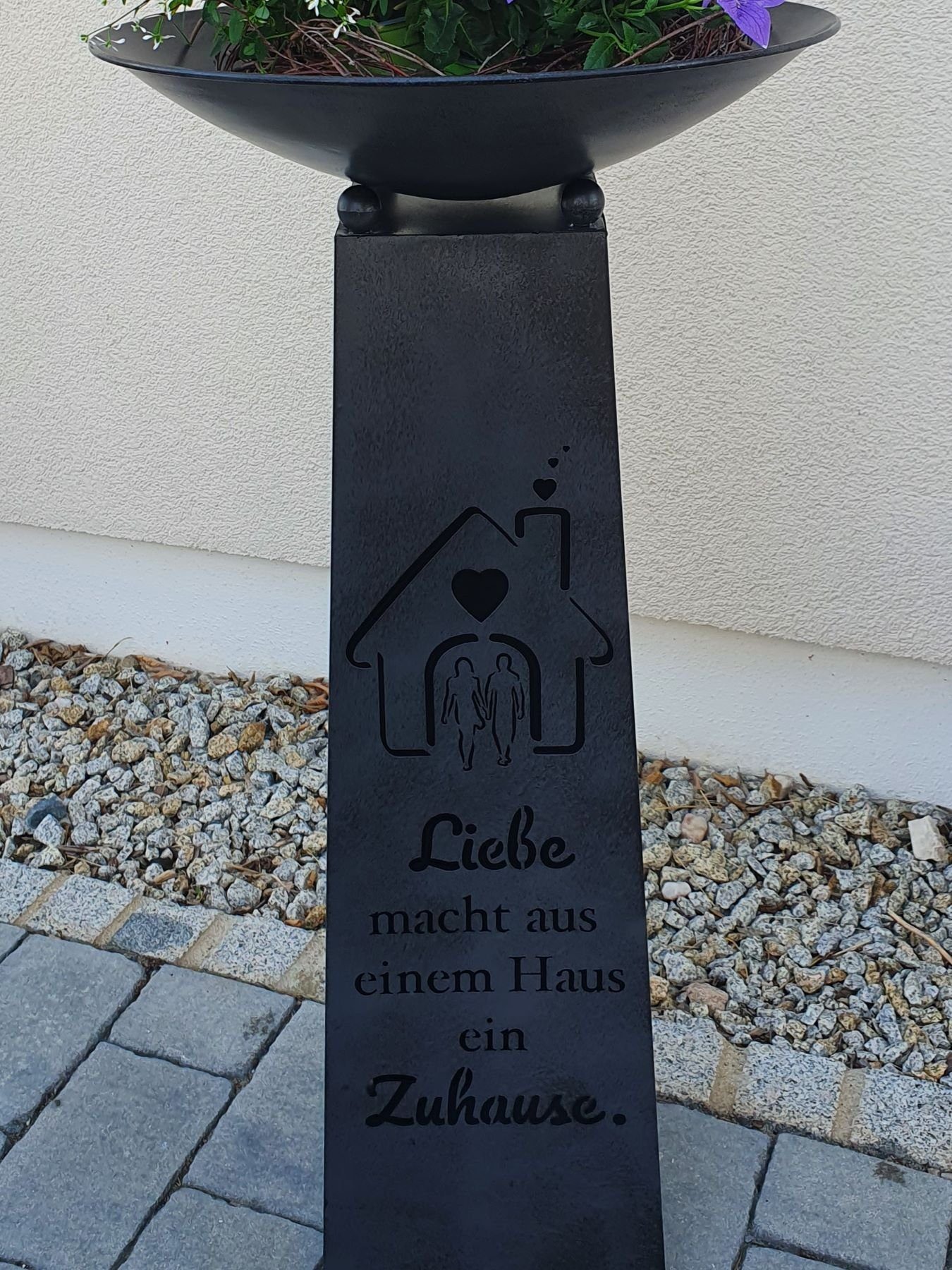 GILDE Blumenhocker Schalenständer 
