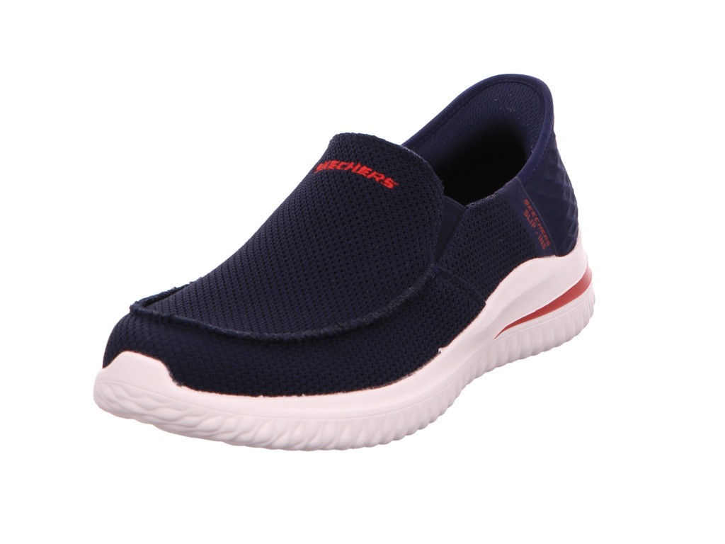 SKECHERS Freizeit Schnürer blau