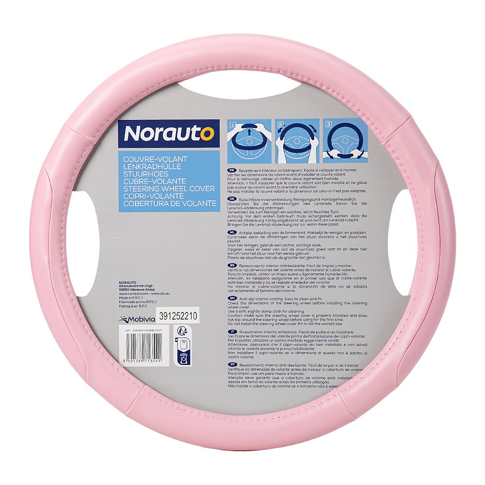 Norauto Lenkradhülle, rose - ATU