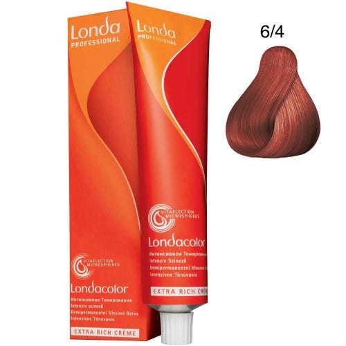 Londa Demi-Permanent Color Creme 6/4 Dunkelblond Kupfer 60 ml