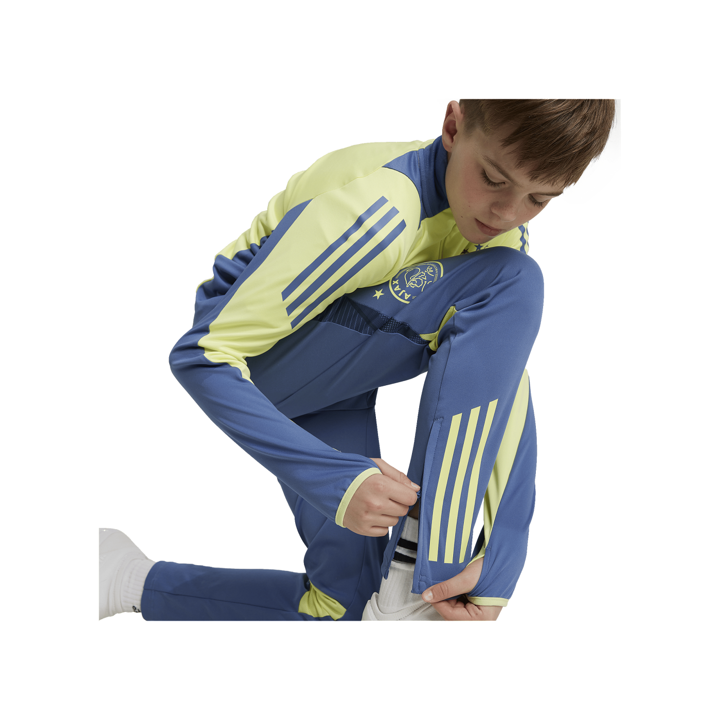 adidas Ajax Amsterdam Trainingshose Kids Blau