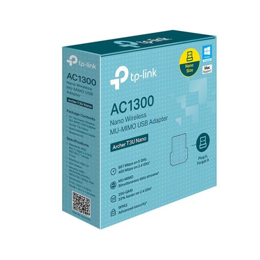 Llave TPLINK Wifi 1300 T3u Nano