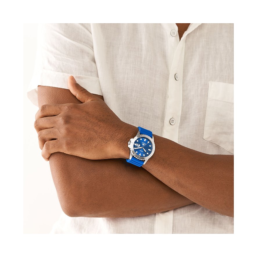 Fossil Herrenuhr Fossil Blue