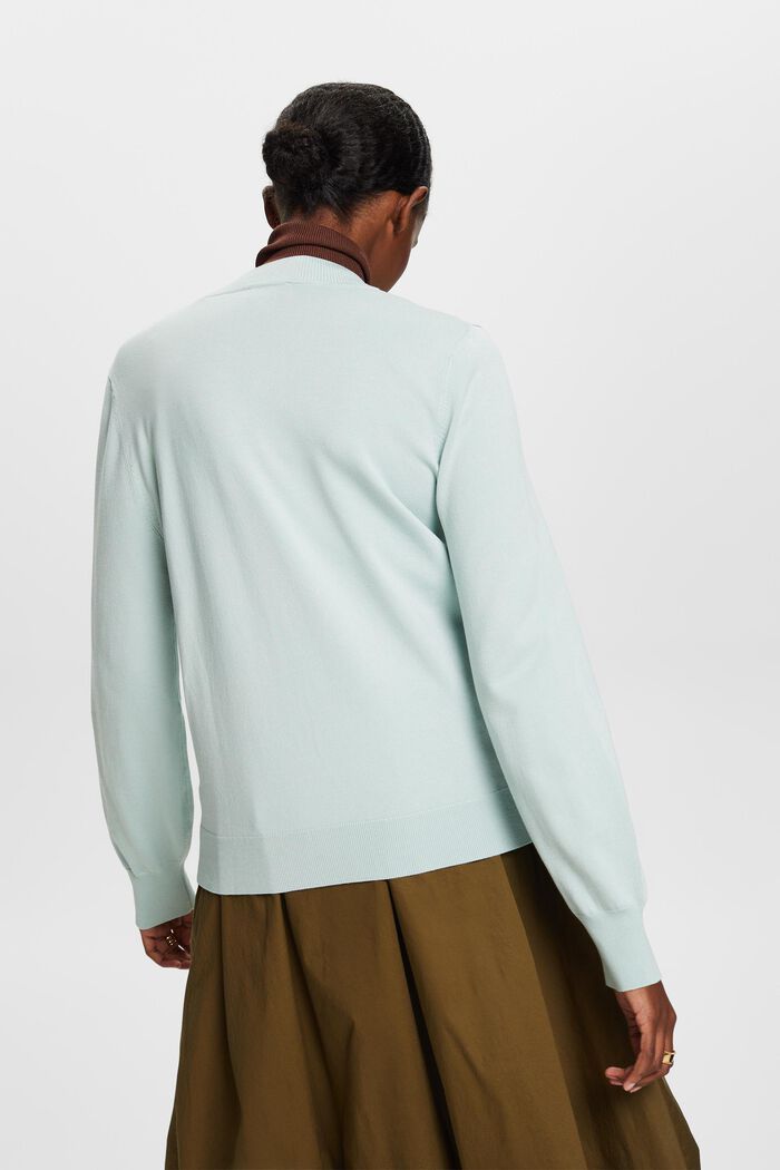 Basic Cardigan mit V-Ausschnitt