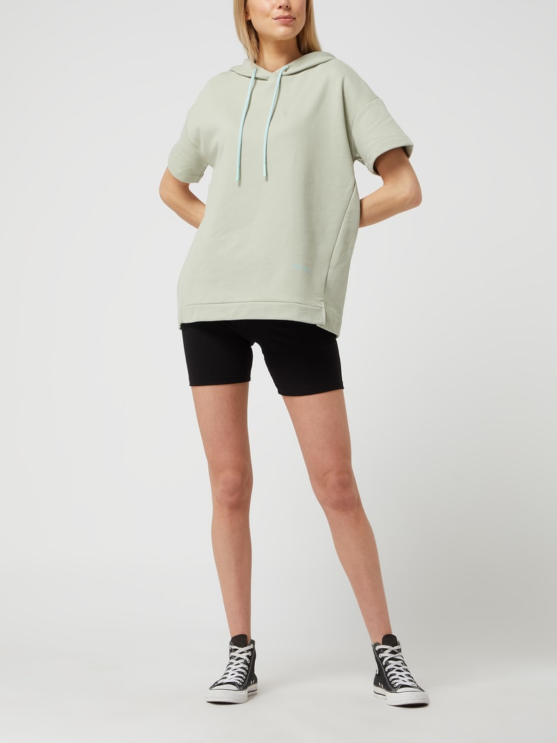 Sweatshirt mit kurzen Ärmeln in mint