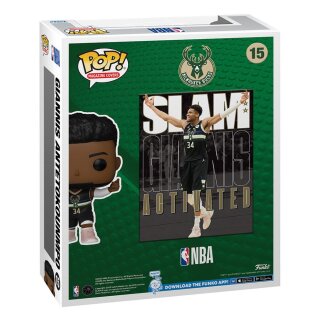 NBA Cover POP! Basketball Vinyl Figur Giannis A. (SLAM Magazin) 9 cm