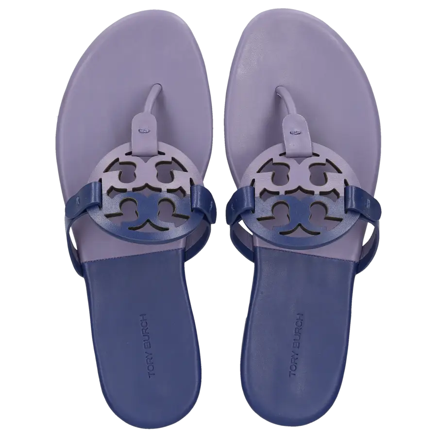 Tory Burch - Sandalen MILLER Ziegenleder - blau