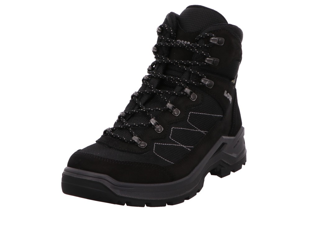 LOWA Trekkingschuhe schwarz TAURUS PRO GTX MID