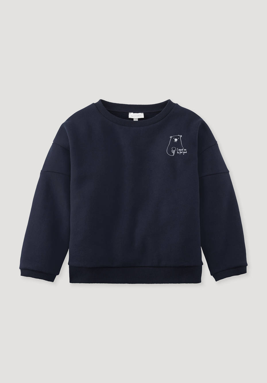 Sweatshirt aus reiner Bio-Baumwolle