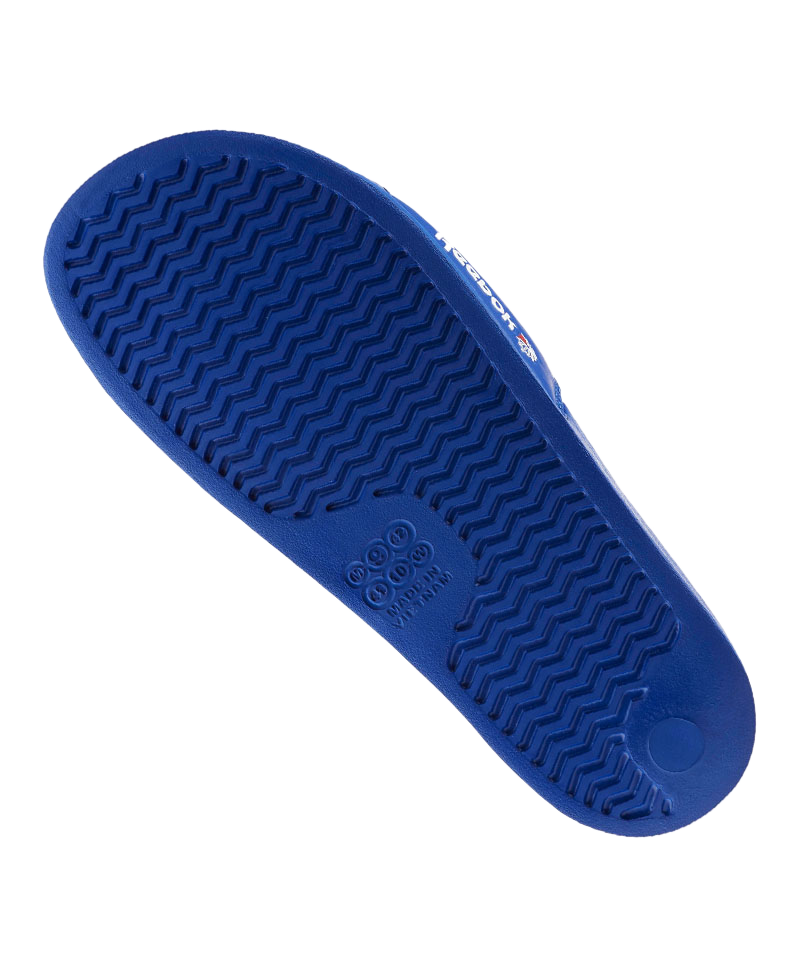 Reebok Classic Slide Badelatsche Blau Weiss