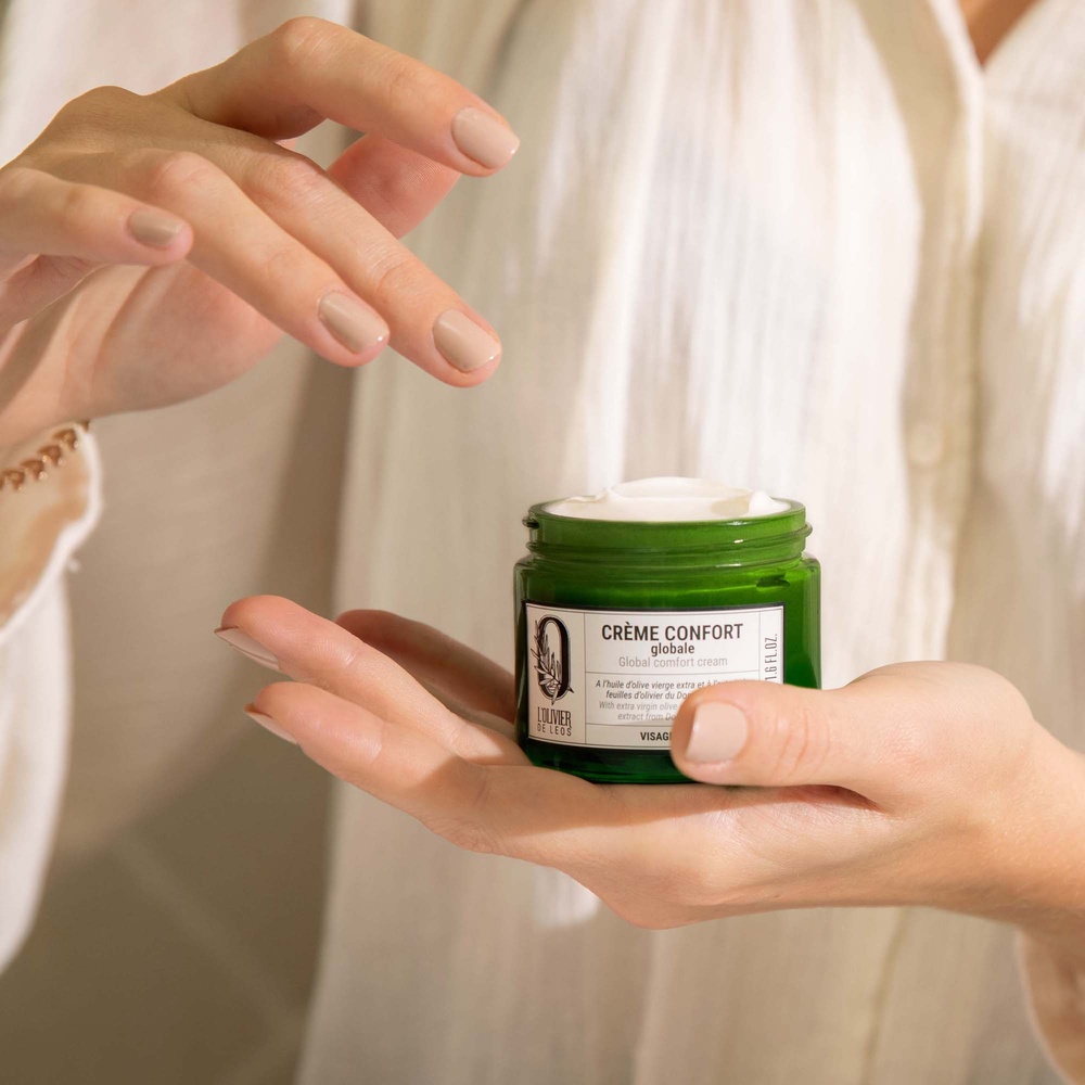 l'olivier de leos Crème Confort Globale Crème nourrissante et anti-âge pour le visage
