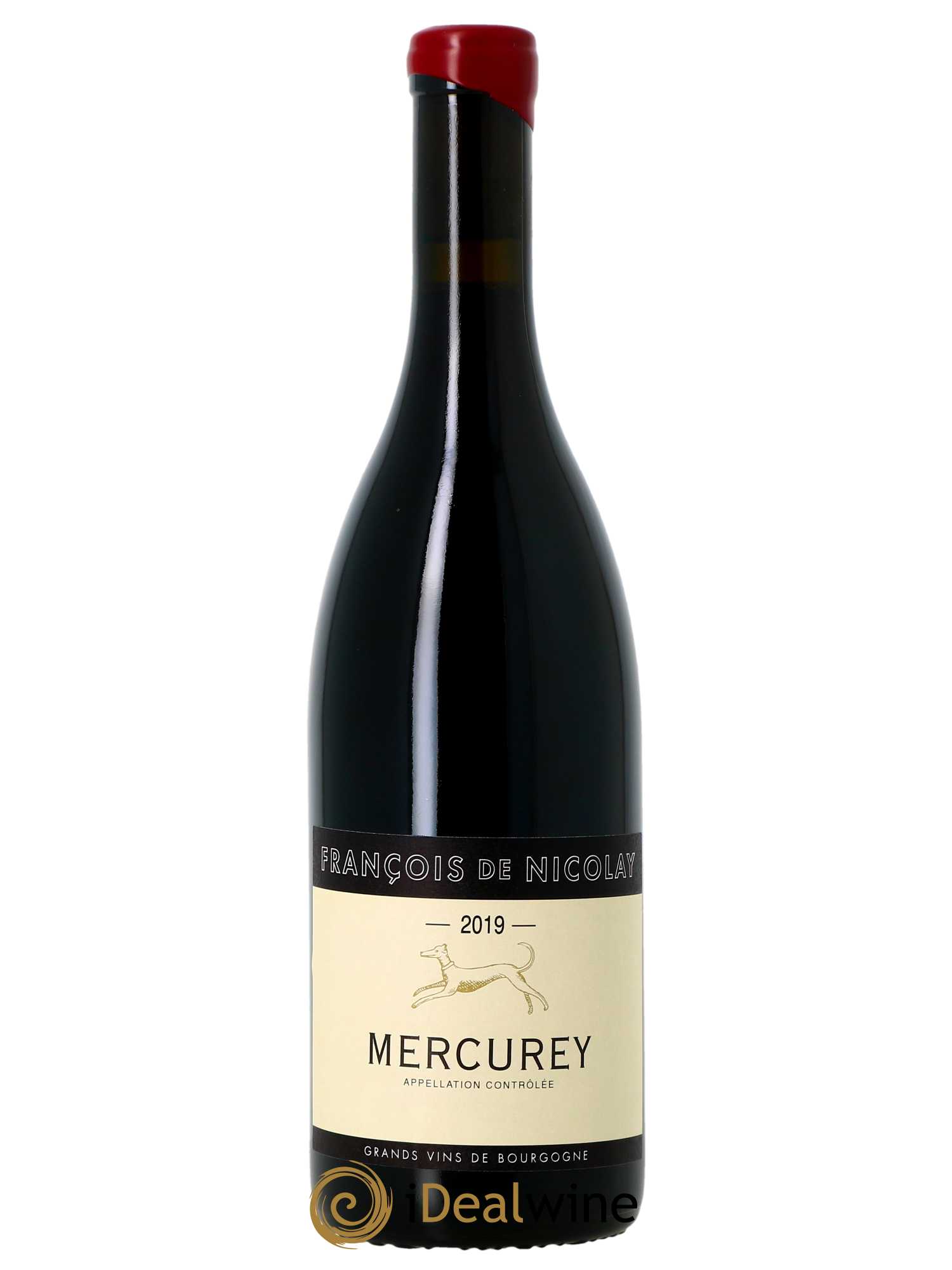 Mercurey François de Nicolay  2019 - Lot de 1 Bouteille