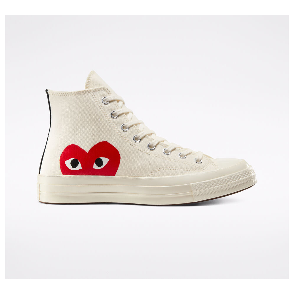 Converse Comme des x Chuck Taylor All Star Hi Gar ons 150205C / weiss