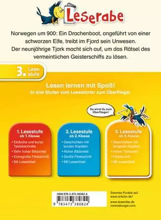 Leserabe - 3. Lesestufe: Das schwarze Drachenboot