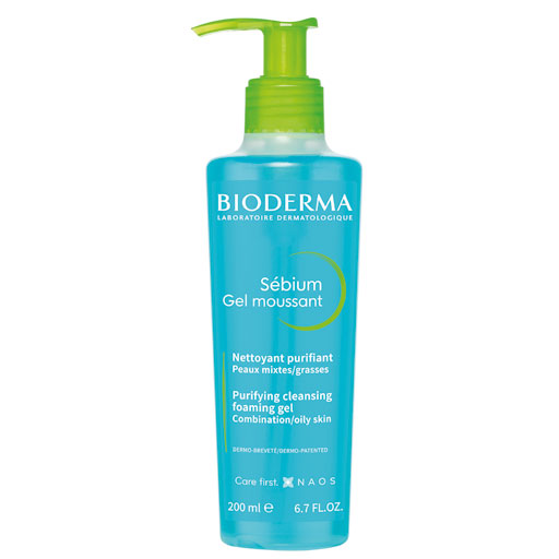 BIODERMA Sebium Gel Moussant Reinigungsgel  200 ml  Gel