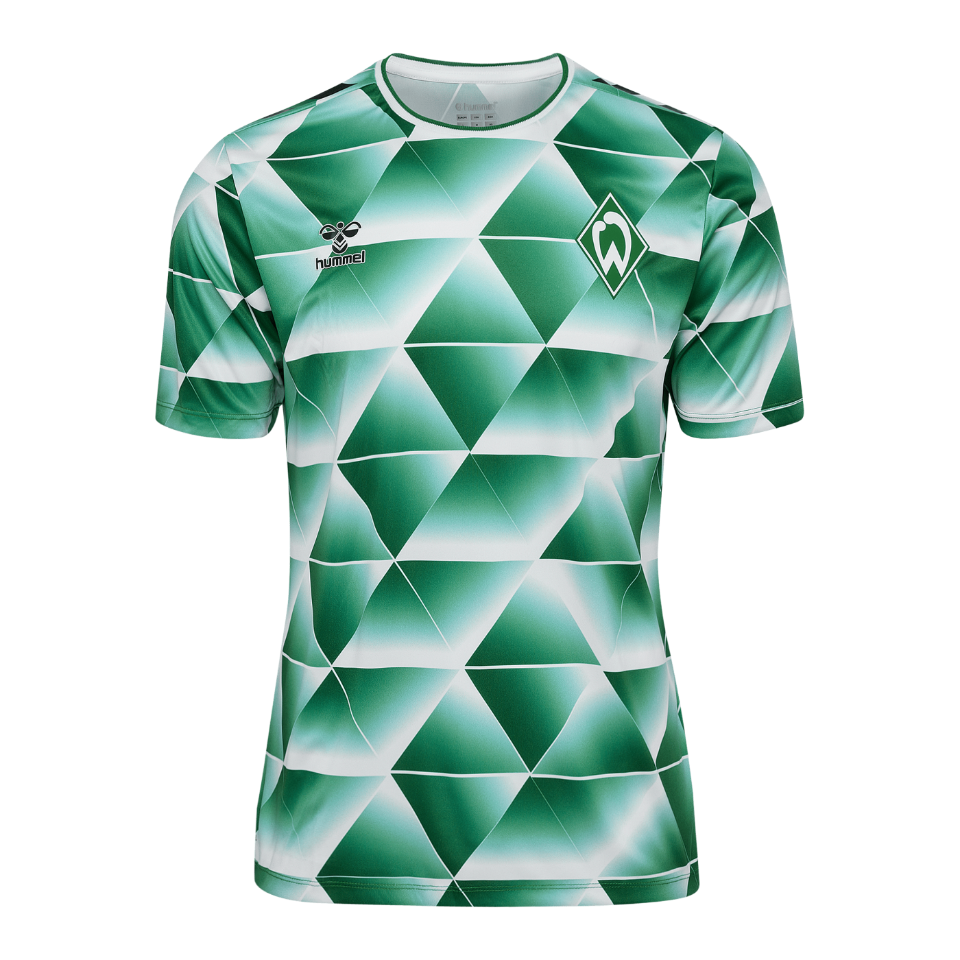Hummel Werder Bremen Pre Game Trikot 2024/2025 Grün F6335
