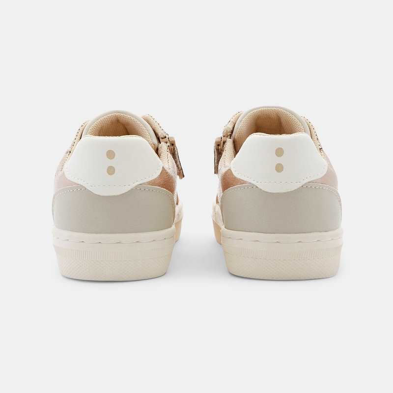 Baskets street brillantes jaunes fille