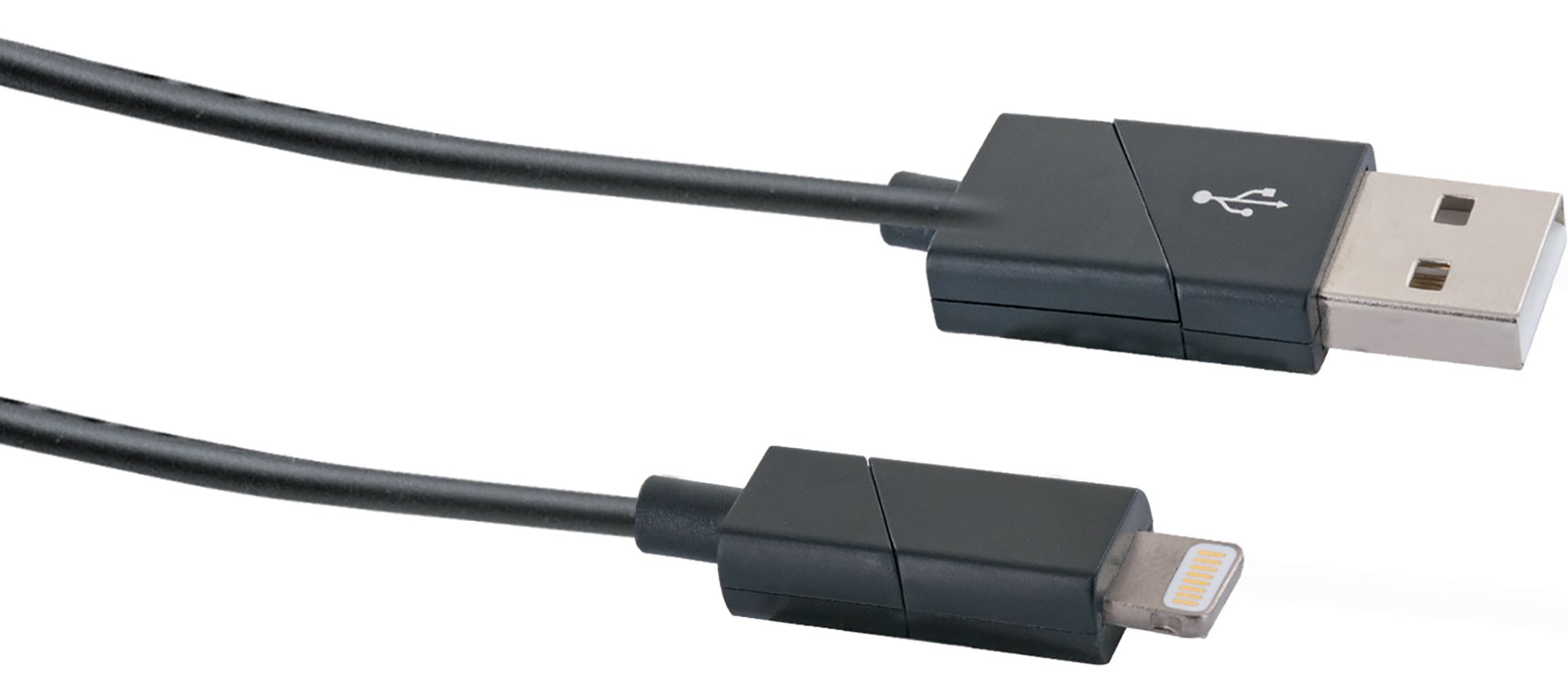 Schwaiger USB 2.0 Apple drehbares Ladekabel