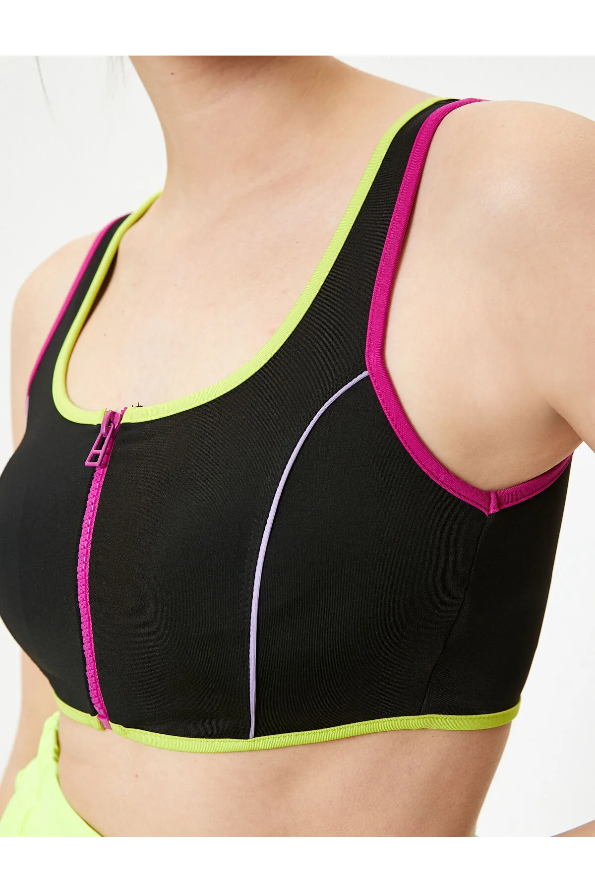 Koton  Sport-BH - Rosa - Unifarben