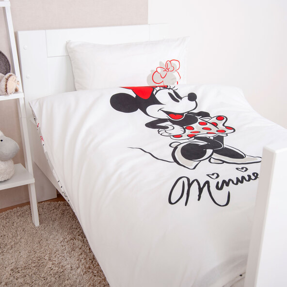 Bettwäsche Minnie Mouse, 100 x 135 cm