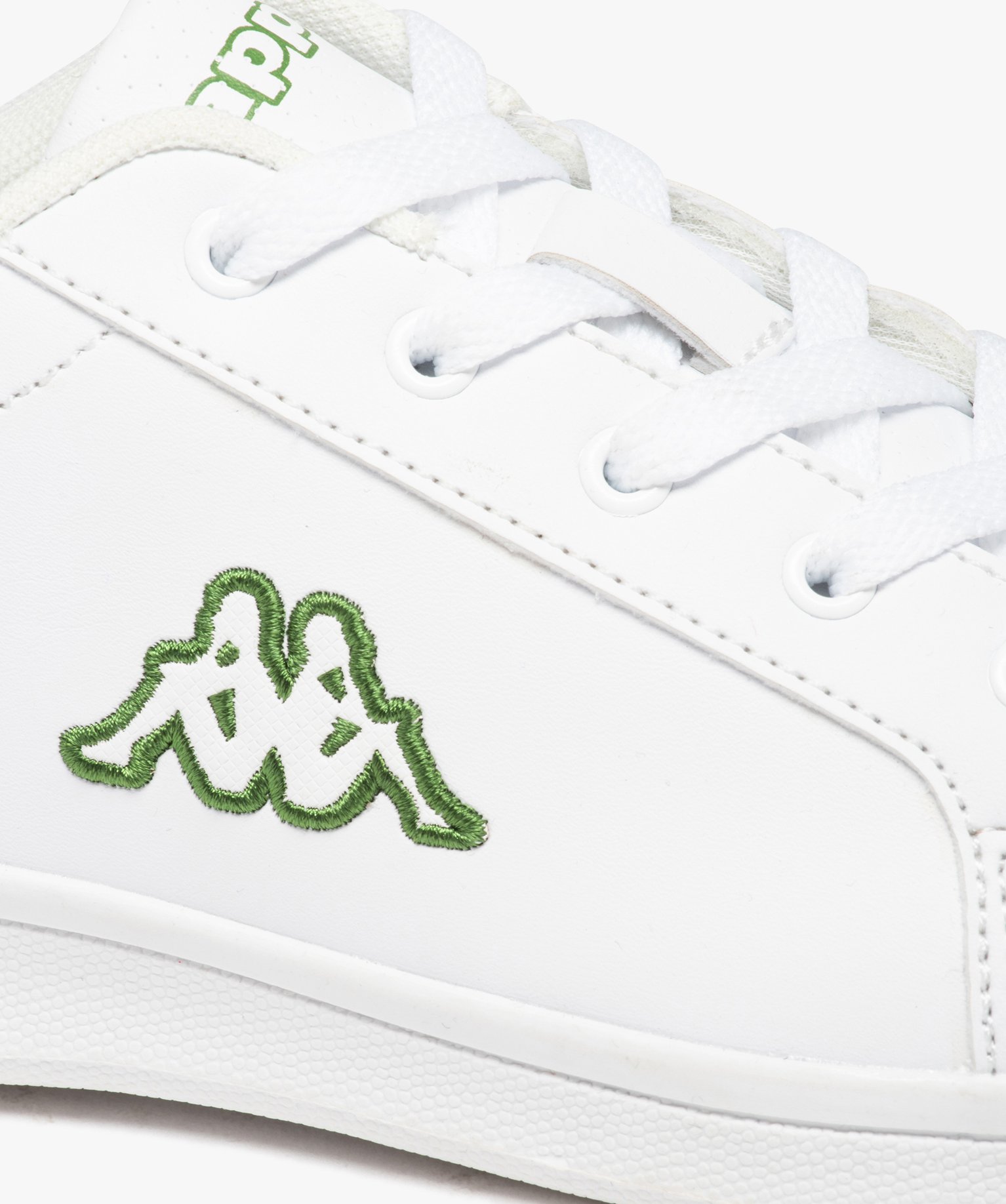 Baskets Garçon unies style rétro - Kappa blanc | GEMO