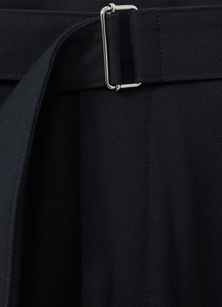 Spodnie zwężane Reiss Pin z paskiem