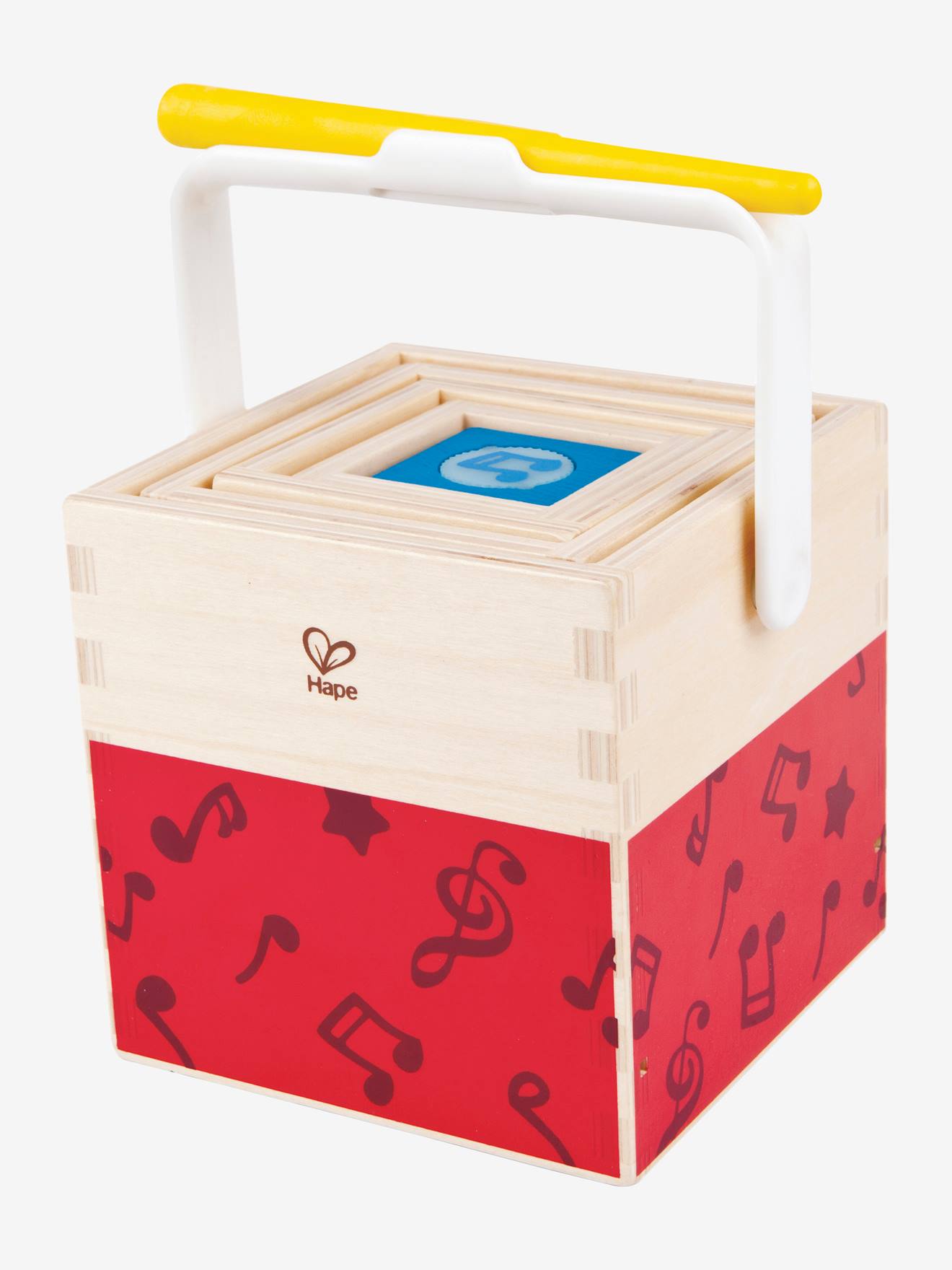 Boîtes gigognes musicales HAPE rouge