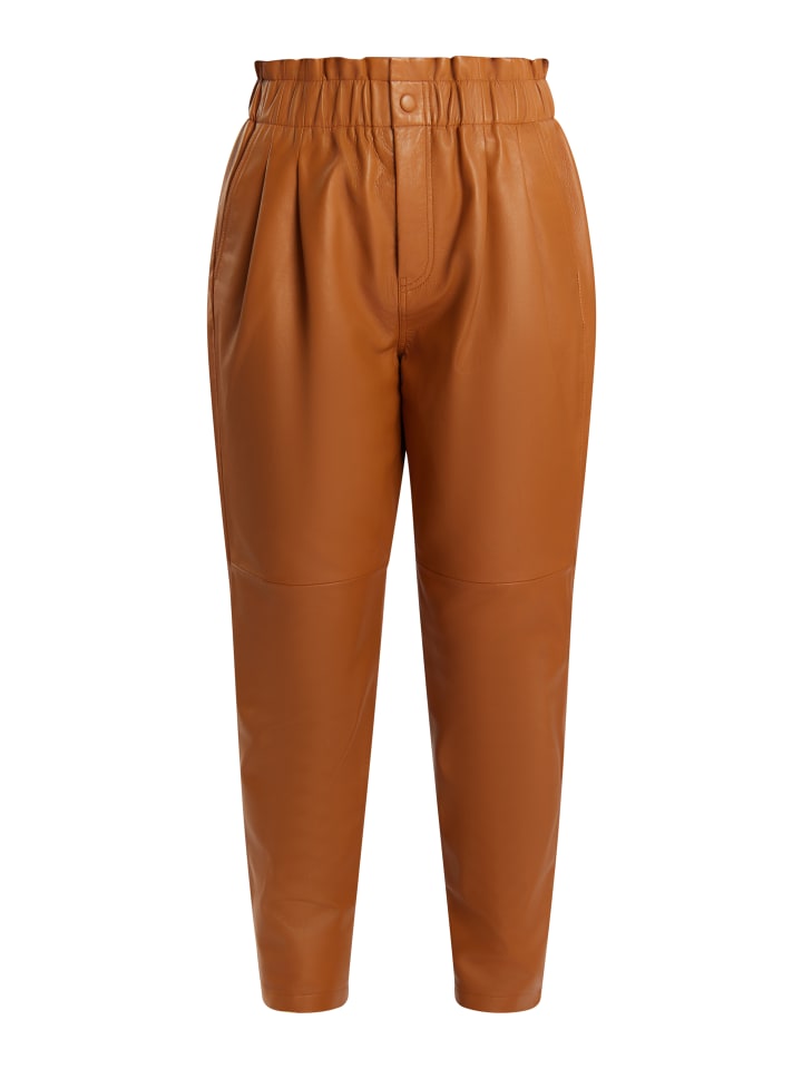 DreiMaster Vintage Lederhose in Cognac günstig kaufen
