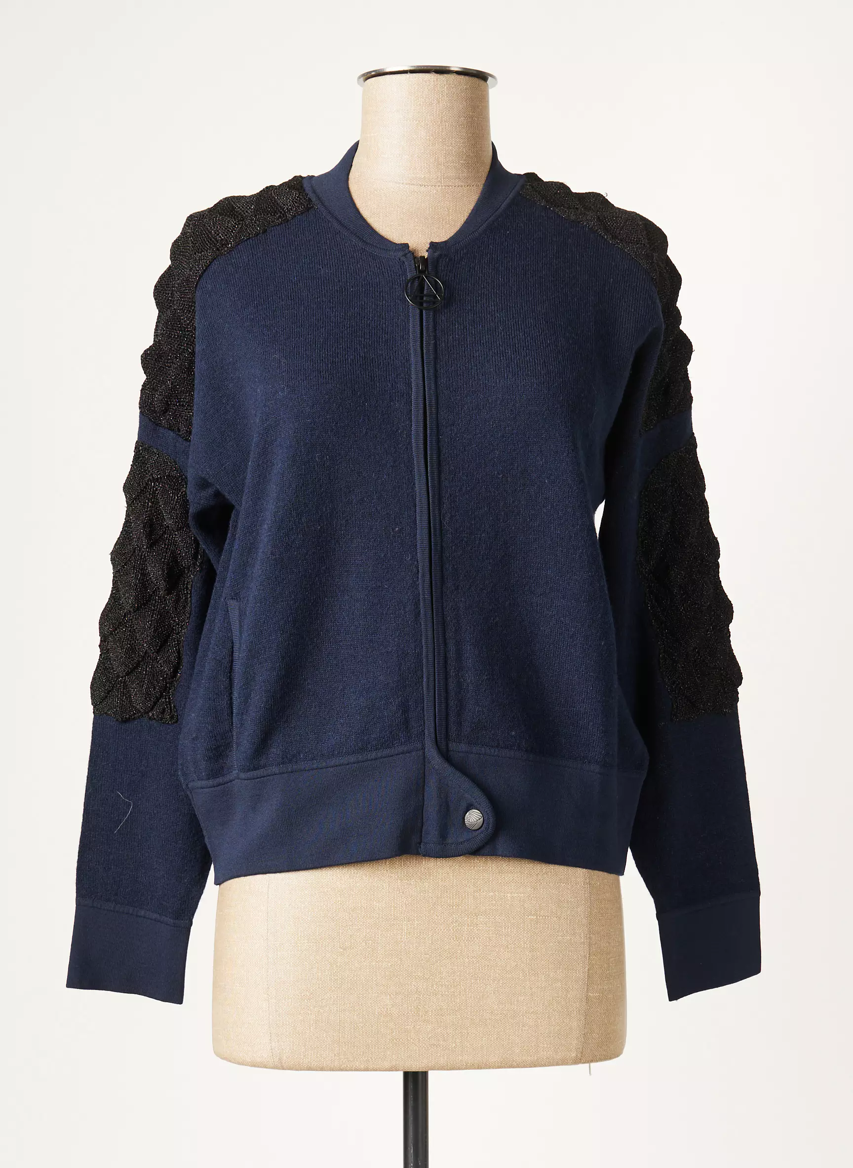 Eleven Paris Vestecasual Femme couleur bleu