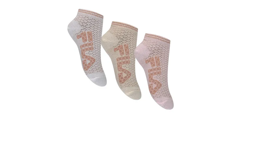 FILA Kinder Socken Girl 3er Pack pink