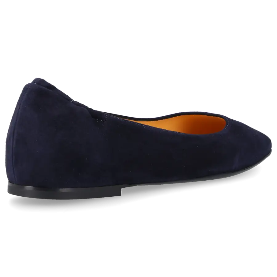 Truman's - Ballerinas 9709 Veloursleder - blau