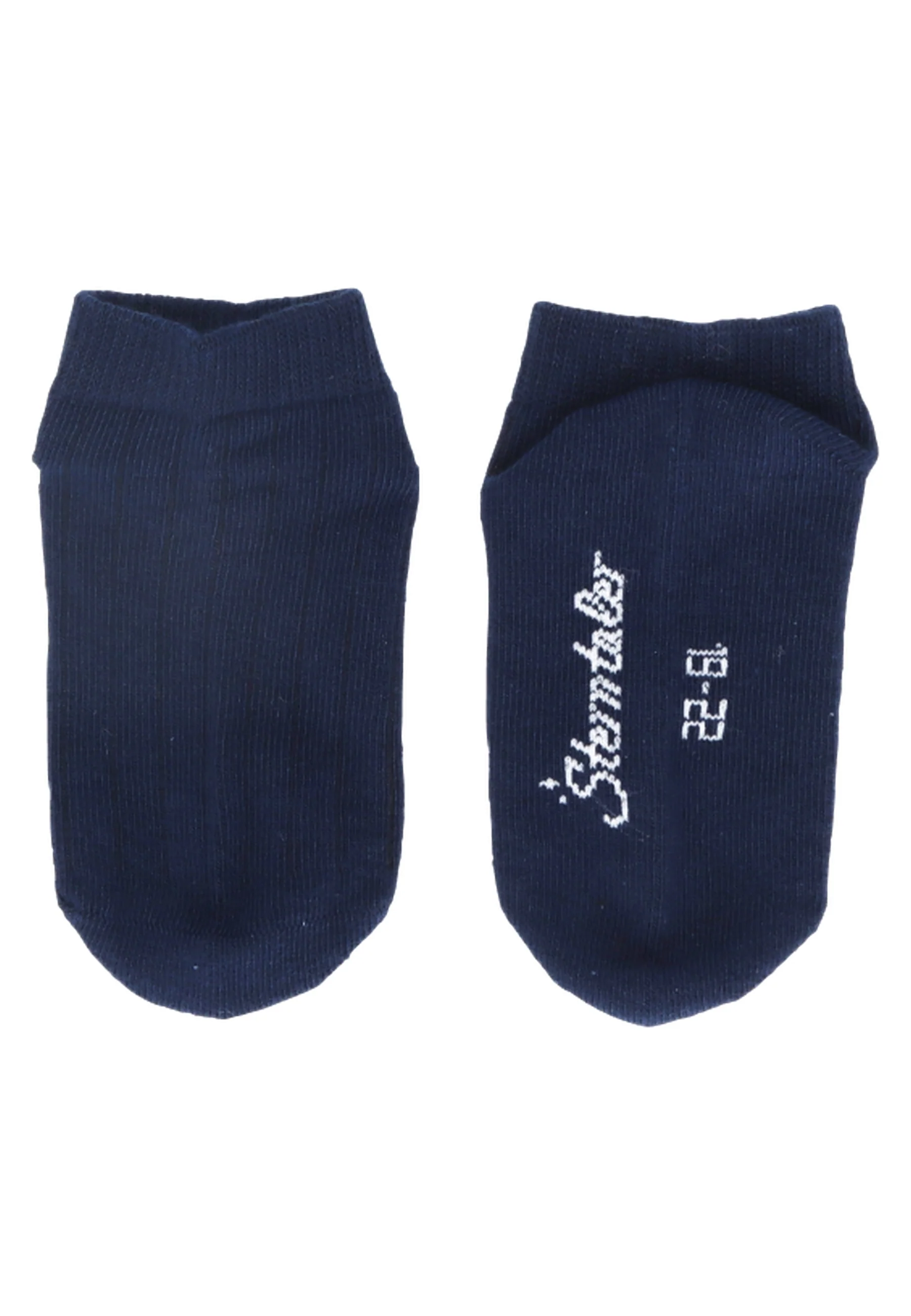 Sneaker Socken im 3er-Pack mit Rippenoptik