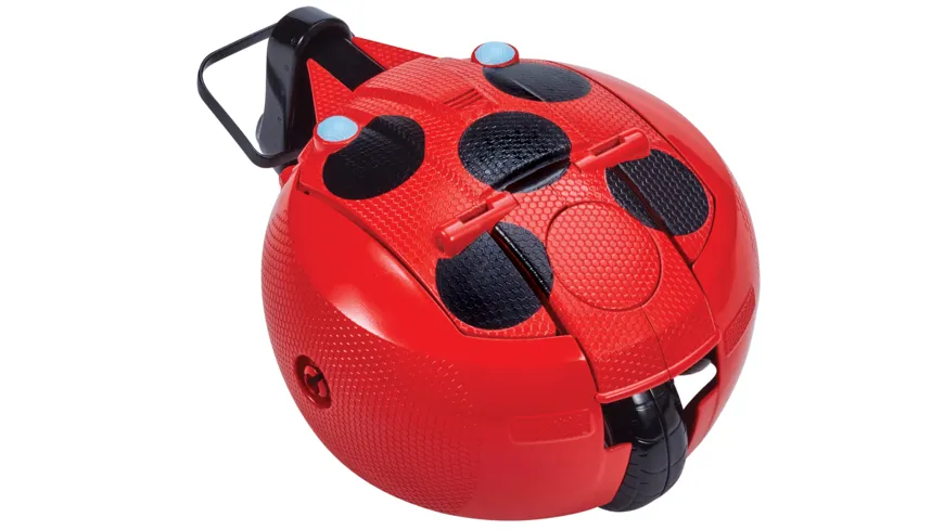 Bandai - Miraculous Ladybud Lucky Charm Puppe mit Switch `n go Scooter