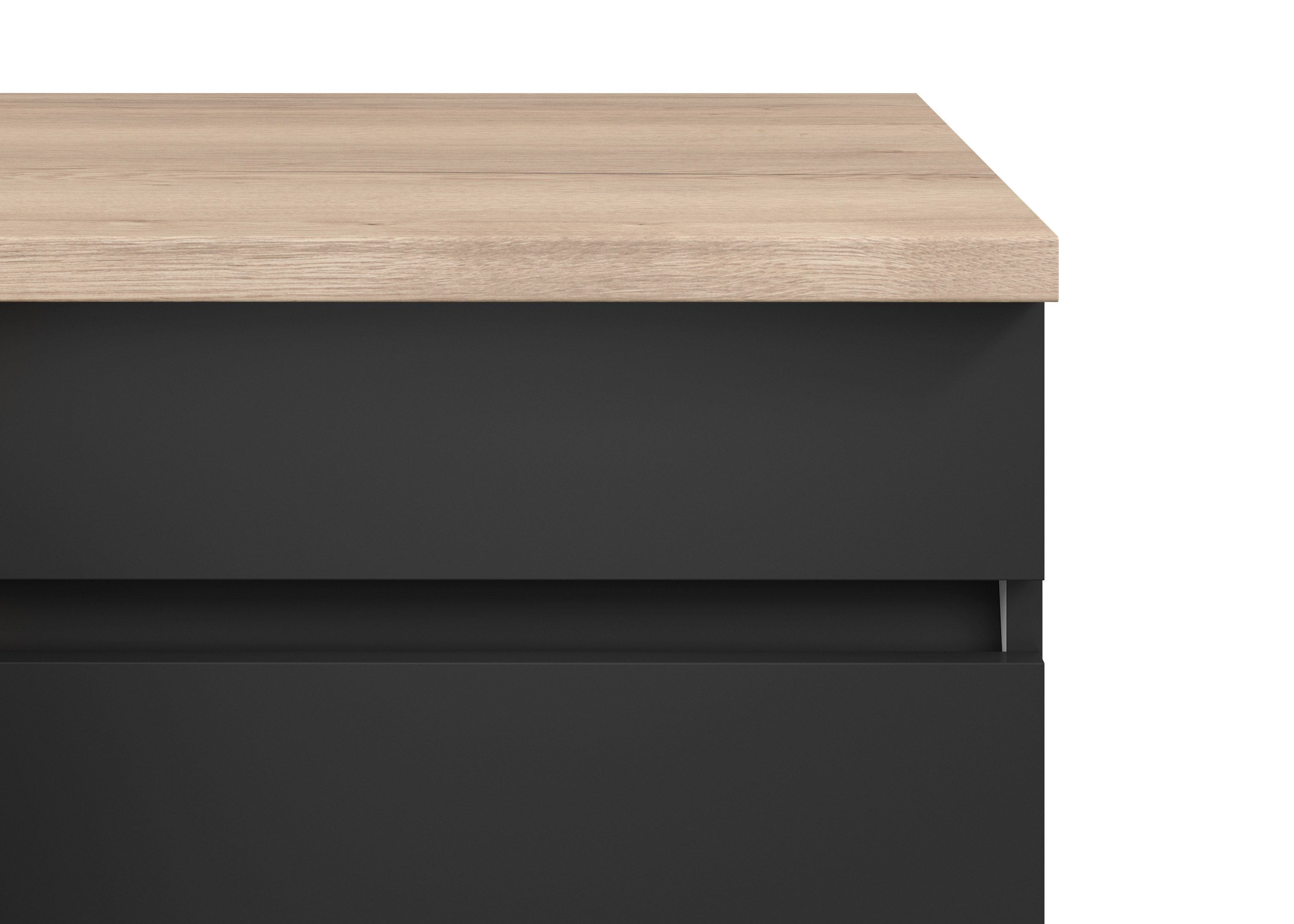 OPTIFIT Küche Safeli, Breite 210 cm, wahlweise mit oder ohne Hanseatic-E-Geräte