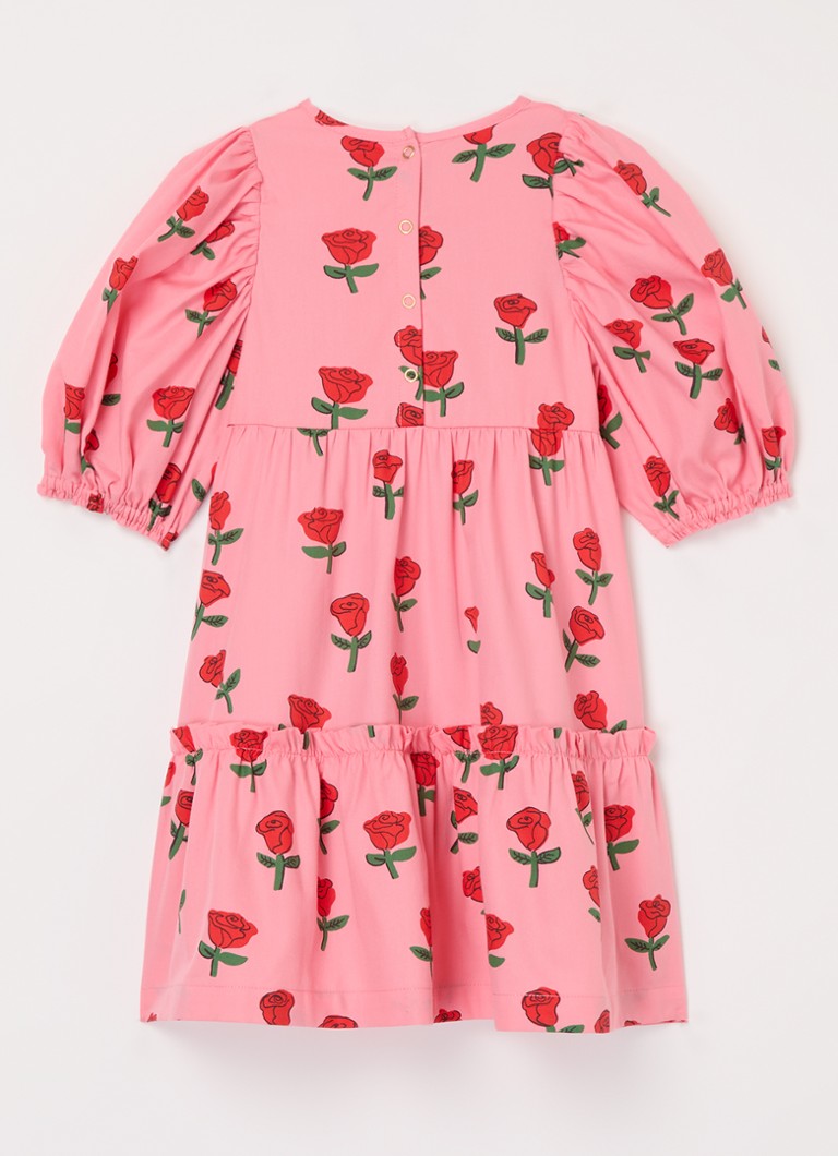 Mini Rodini Roses tunikas kleita no organiskās kokvilnas