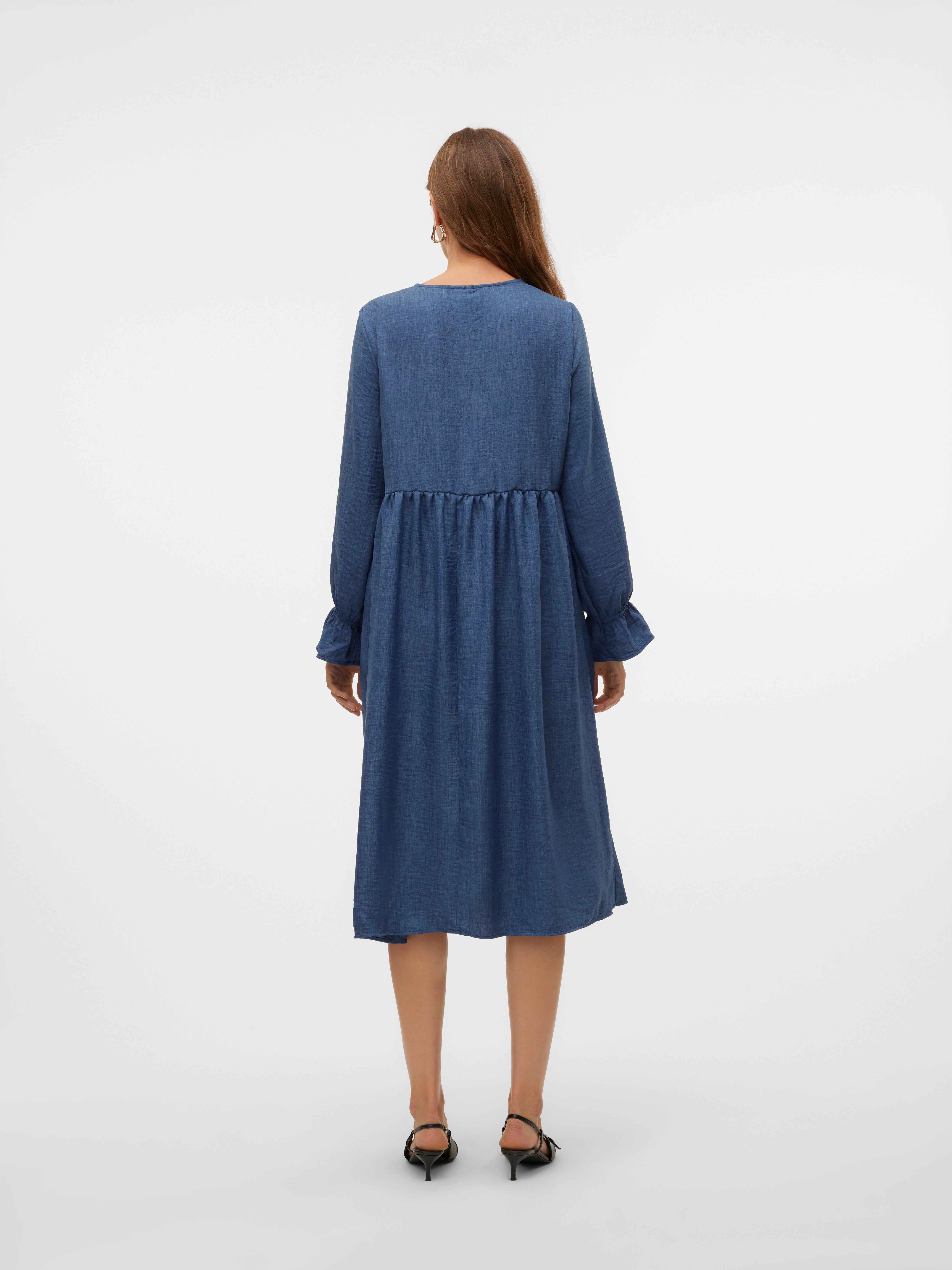VMMELANEY Midikleid