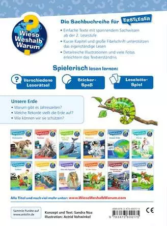 Ravensburger Wieso? Weshalb? Warum? Erstleser, Band 5: Unsere Erde