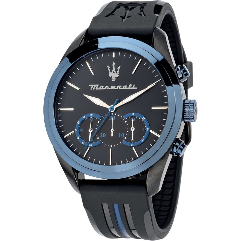Maserati Montre pour hommes Acier inoxydable Montre