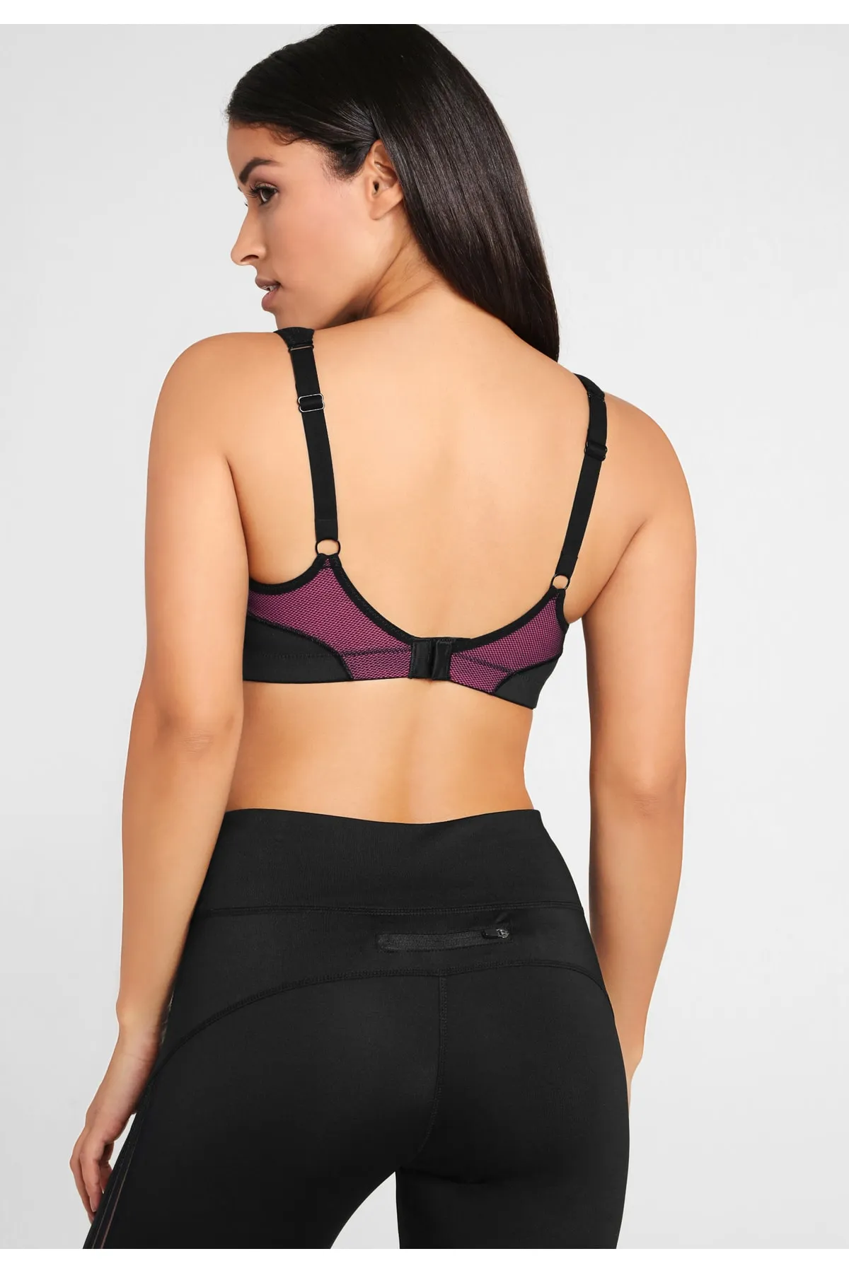 HIS  Sport-BH - Rosa - Unifarben