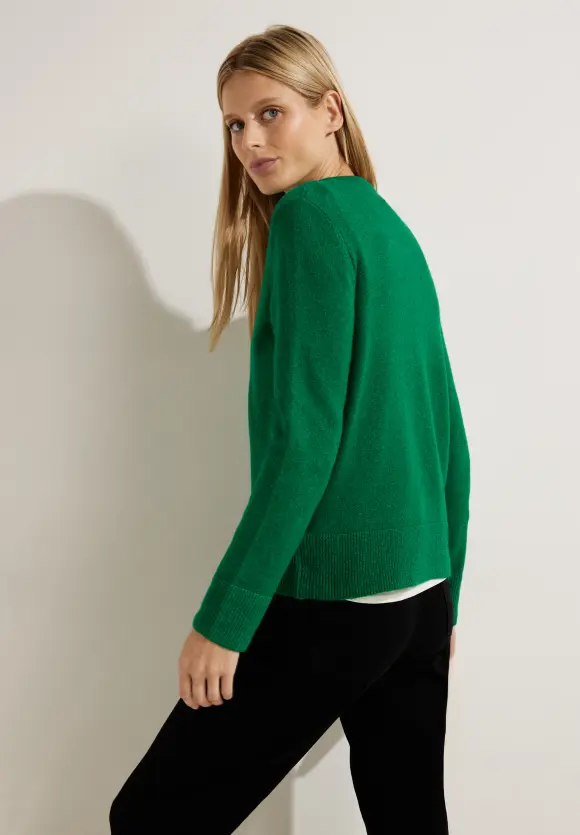 CECIL Cardigan mit Ziernähten