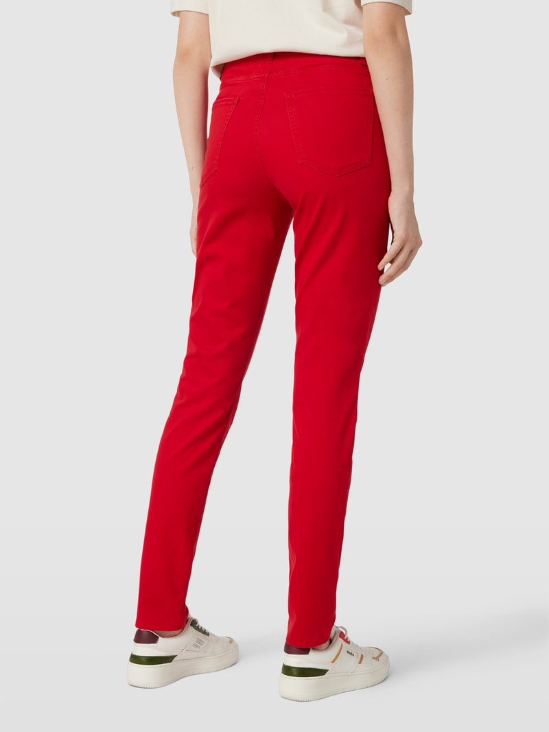 Jeans im 5-Pocket-Design Modell 'Shakira' in rot