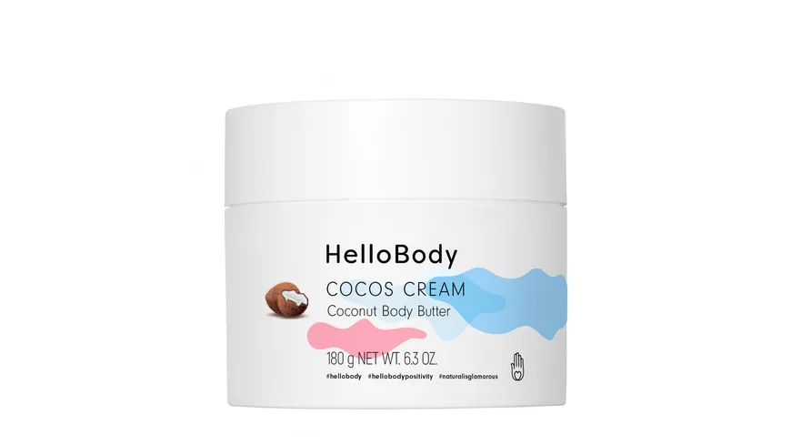 HelloBody Bodybutter Cocos Cream 195 ml