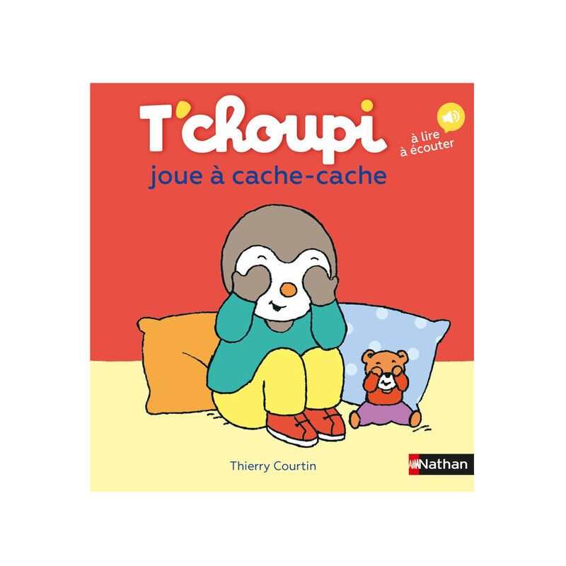 Livre T'Choupi joue à cache-cache - Nathan Jeunesse