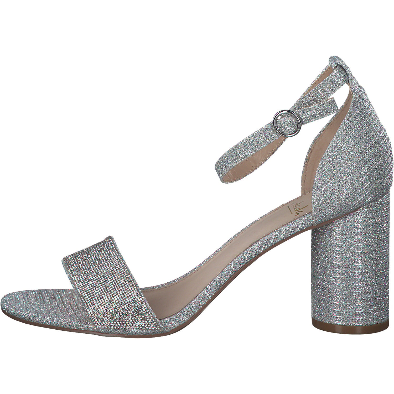 La Strada 1904220, Pumps, Damen, silver-glitter-stones